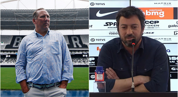 Botafogo e Corinthians devem travar duelo por treinador - Vítor Silva / Botafogo / Flickr // Reprodução / OneFootball