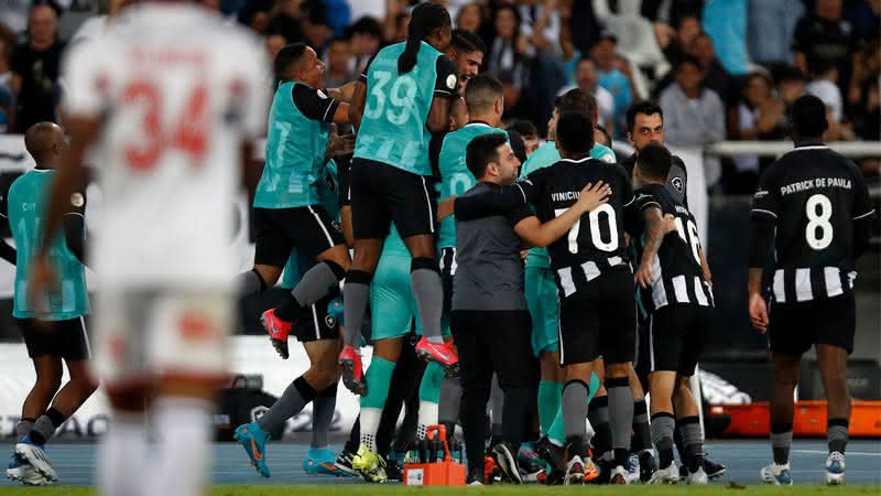Botafogo e São Paulo se enfrentaram no Brasileirão - GettyImages