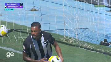 Botafogo converte pênalti, mas empata no Brasileirão - Transmissão Premiere