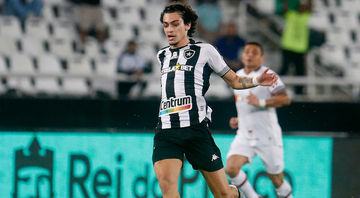 O Botafogo não poderá contar com Matheus Nascimento no confronto de volta da semifinal do Campeonato Carioca - Vitor Silva/ Botafogo