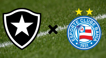 Botafogo e Bahia duelam no Brasileirão - GettyImages / Divulgação