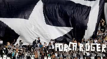 Torcida do Botafogo em partida do Campeonato Brasileiro - GettyImages