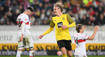 Brandt marca duas vezes e Dortmund vence o Stuttgart pela Bundesliga - Getty Images