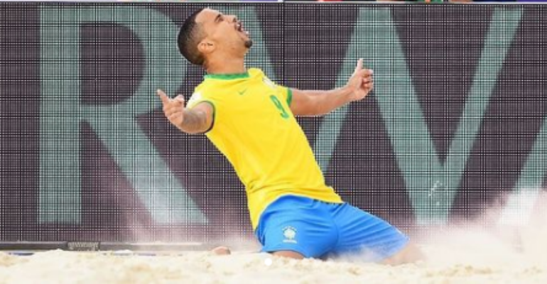 Brasil é eliminado nas quartas de finais da Copa do Mundo de Futebol de Areia - Reprodução/Instagram CBSB Oficial - Octavio Passos