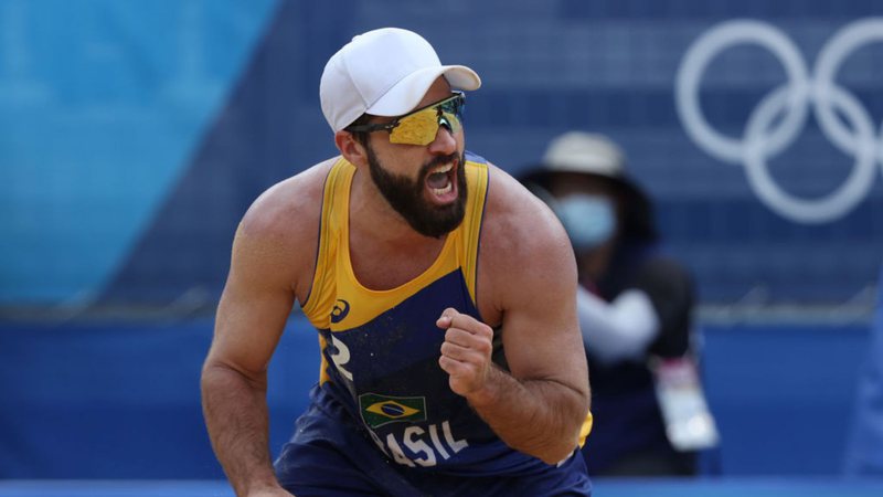 Brasil classifica sete duplas paras as oitavas de final do Mundial de vôlei de praia - GettyImages