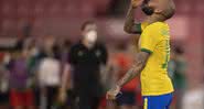 Daniel Alves celebra vaga do Brasil nas Olimpíadas de Tóquio - Lucas Figueredo/CBF