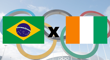 Brasil e Costa do Marfim entram em campo pelas Olimpíadas - GettyImages/Divulgação