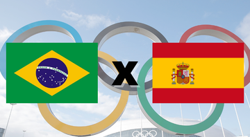 Brasil e Espanha entram em campo pelas Olimpíadas - GettyImages/Divulgação