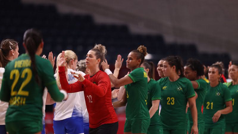 Handebol: Brasil empata com ROC na estreia do handebol feminino nos Jogos Olímpicos - GettyImages