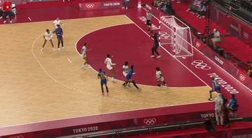 Na última rodada do Handebol feminino, Brasil e França duelaram nas Olimpíadas - Transmissão SporTV - 02/08/2021