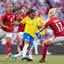 Brasil joga bem, mas leva gol no fim e perde amistoso para Dinamarca