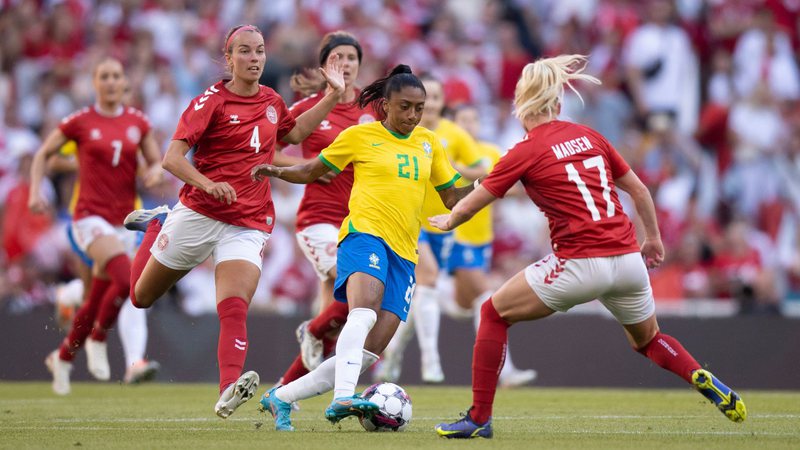 Brasil joga bem, mas leva gol no fim e perde amistoso para Dinamarca - Lucas Figueiredo/CBF/Flickr