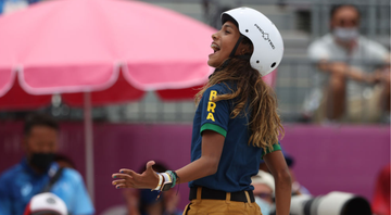Rayssa Leal fez história com o Brasil nas Olimpíadas de Tóquio - GettyImages