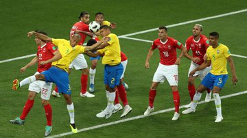 Brasil ainda não venceu a Suíça em Copas do Mundo - GettyImages