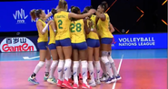 Brasil joga bem e vence a Sérvia na Liga das Nações - Transmissão/ SporTV