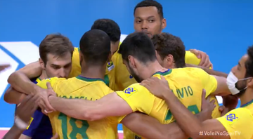 Brasil vence Sérvia de virada pela Liga das Nações de vôlei - Transmissão/ SporTV - 05/06/2021