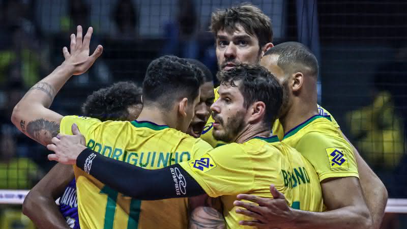 Brasil supera Eslovênia e vence a segunda na Liga das Nações de Vôlei - Wander Roberto/Inovafoto/CBV/Fotos Públicas