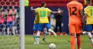Brasil e Venezuela duelaram na Copa América - GettyImages