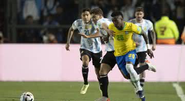 Após carretilha, Vinicius Jr é comparado com Neymar e ganha destaque internacional - Lucas Figueredo/CBF