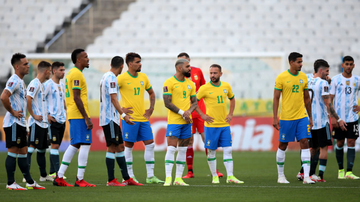 Brasil x Argentina não vão mais se enfrentar e o 'Clássico da Anvisa' foi encerrado pela Fifa - GettyImages