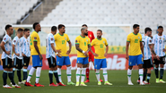 Brasil x Argentina na partida suspensa pelas Eliminatórias - GettyImages