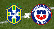 Brasil e Chile se enfrentam pelas quartas de final da Copa América - Getty Images/ Divulgação