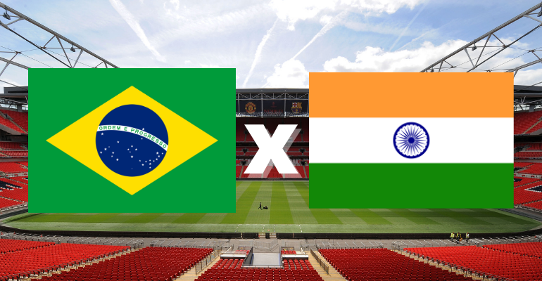 Brasil e Índia se enfrentam pela primeira rodada do Torneio Internacional de Manaus - Getty Images/ Divulgação