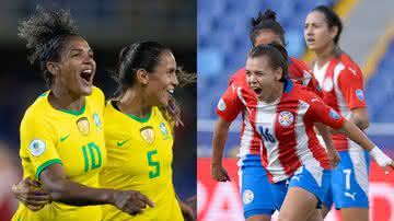 Brasil x Paraguai na Copa América Feminina - Thaís Magalhães/CBF/Flickr/Getty Images
