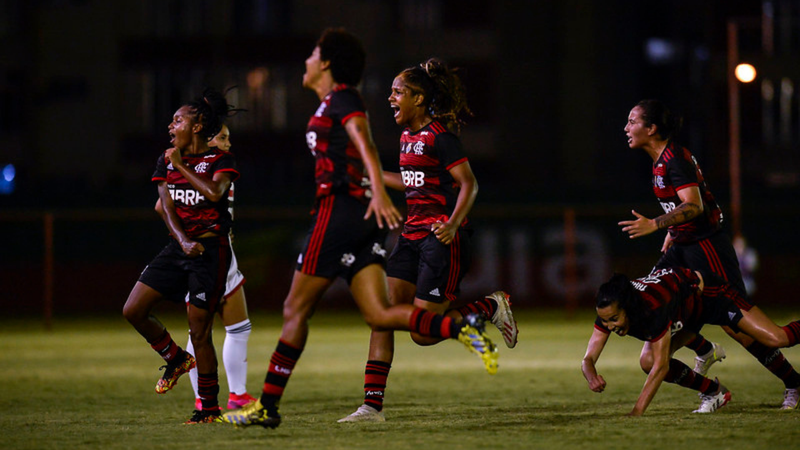 Brasileirão Feminino na partida do Flamengo - Marcelo Cortes/Flamengo/Flickr