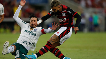 Flamengo e Palmeiras fizeram uma grande partida no estádio do Maracanã, pelo Brasileirão - Gilvan de Souza/Flamengo