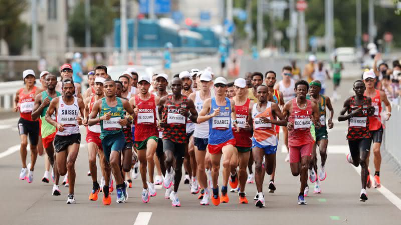 Nas Olimpíadas, Daniel Nascimento vinha muito bem na disputa da Maratona - GettyImages