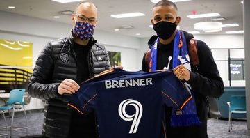 Brenner, ex-São Paulo, é apresentado no FC Cincinnati e comemora: “Será uma ótima temporada” - Divulgação/ FC Cincinnati