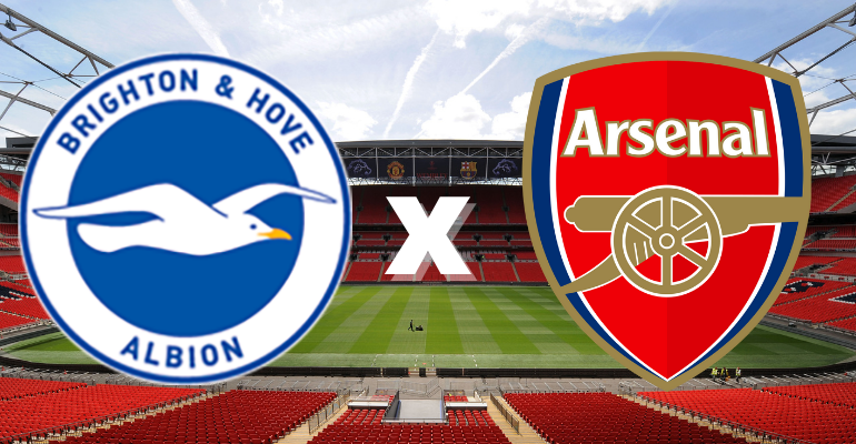 Brighton e Arsenal se enfrentam no Campeonato Inglês - Getty Images/Divulgação