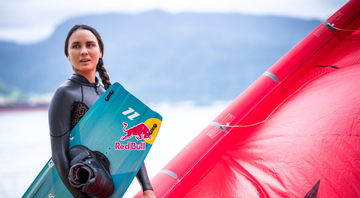 Bruna Kajiya é tricampeã mundial de kitesurf - Claudio Cabral