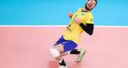 Bruninho comenta pressão em cima do Brasil, após vira histórica contra Argentina nas Olimpíadas de Tóquio - Wander Roberto/Inovafoto/CBV