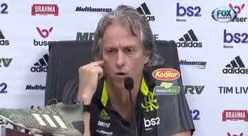 Jorge Jesus detona postura do Botafogo durante clássico contra o Flamengo - Transmissão FoxSports