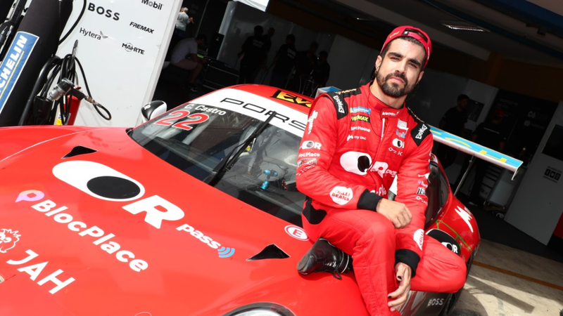 Caio Castro segue brilhando na Porsche Cup - Divulgação Porsche Sprint