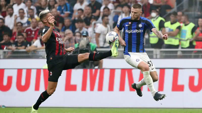 Milan x Inter no clássico do Campeonato Italiano - Getty Images