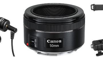 Microfone, tripé, lente, estabilizador e muito mais: 15 acessórios para suas câmeras fotográficas - Reprodução/Amazon