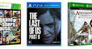 The Last Of Us, Minecraft, GTA e outros jogos que você encontra na Amazon - Reprodução/Amazon