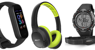 Eletrônicos esportivos: smartwatches, fones de ouvido, monitores cardíacos e mais - Reprodução/Amazon