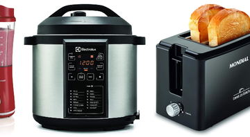 Panela de pressão elétrica, cafeteira e outros itens para equipar sua cozinha - Reprodução/Amazon