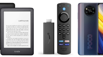 Smart TV, Kindle, Tablet e muito mais: 15 eletrônicos em destaque no site da Amazon - Reprodução/Amazon
