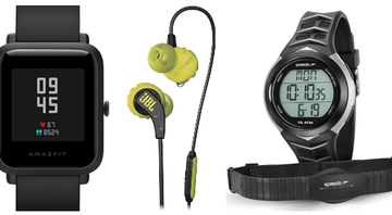 Wearables: fones de ouvido, smartwatches e cintas cardíacas para a hora do esporte - Reprodução/Amazon