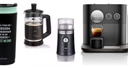 Cafeteiras, prensas, moedores e outros itens para quem ama café - Reprodução/Amazon