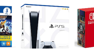 PlayStation 5, Nintendo Switch, controle sem fio e headset: tudo o que você precisa para jogar muito - Reprodução/Amazon