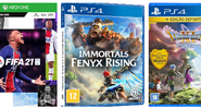 Fifa 21, Immortals Fenyx Rising e Dragon Quest Xi S: confira os lançamentos em games na Amazon - Reprodução/Amazon