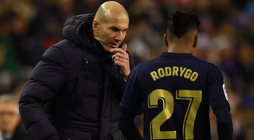 Zidane e Rodrygo - GettyImages