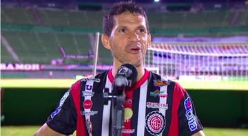 Magno Alves comemora resultado contra o Bahia! - Transmissão Globo