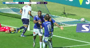 Cruzeiro venceu a URT no último final de semana - Transmissão TV Globo
